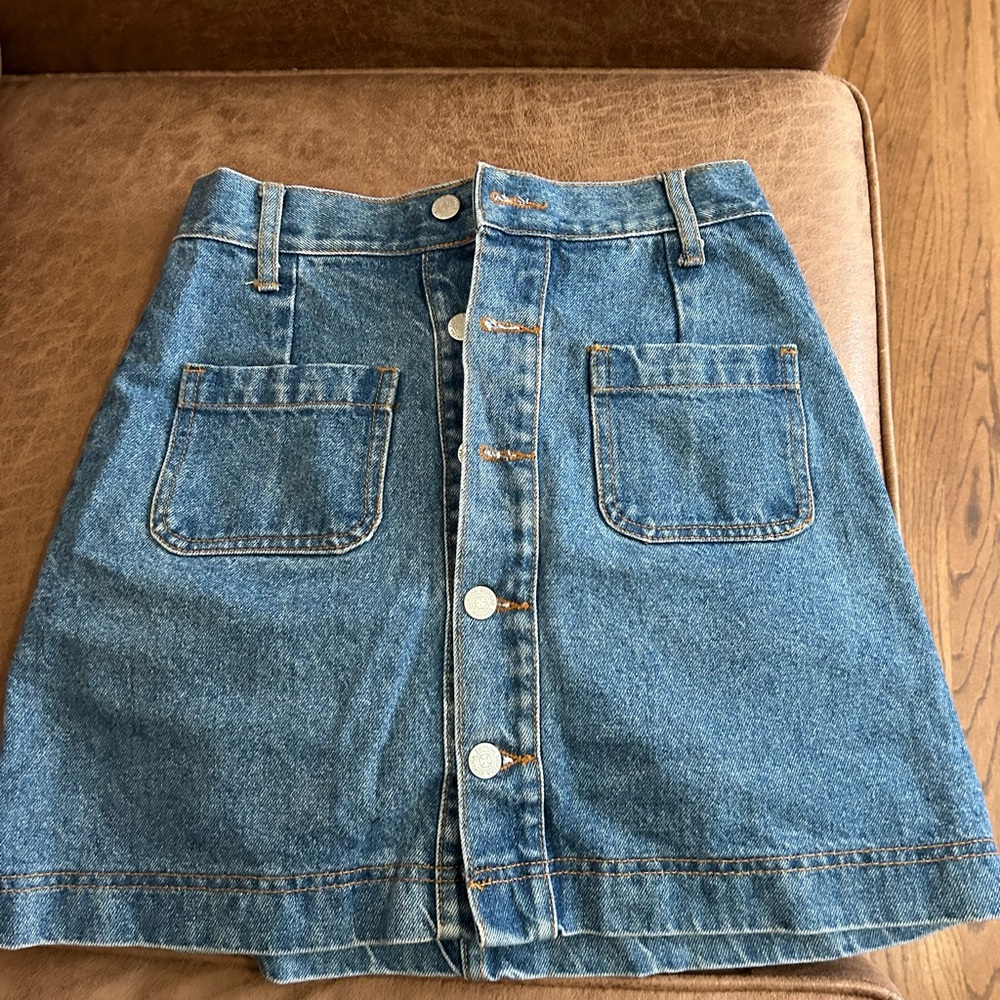 Jean skirt